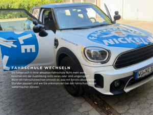 Fahrschule wechseln in Würzburg – Fahrschule Nickel als Ansprechpartner für den Fahrschulwechsel